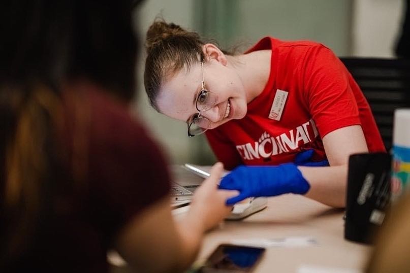 Lindsey Mcmullen, 4th year Medical Laboratory Sciences Student.