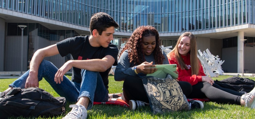 Photographed University Cincinnati students, faculty for marketing promos for CAHS Thursday March 30, 2023 at College of Allied Health Sciences. Photo by Joseph Fuqua II